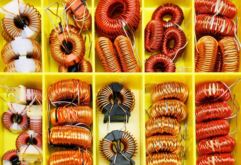 1:1 common-mode choke met ferriet